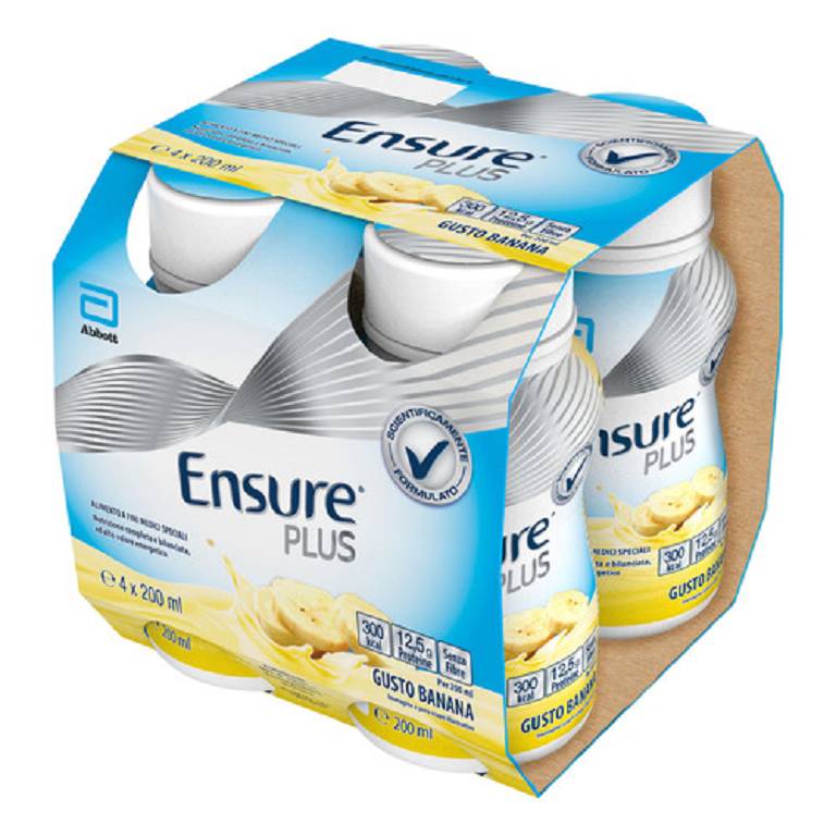 ENSURE PLUS BANANA 4X200ML