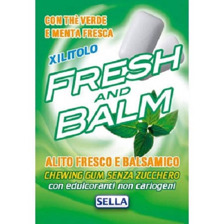 FRESH AND BALM CHEWING GUM 28G