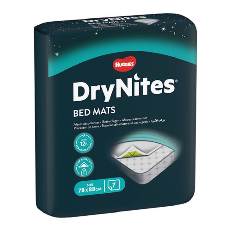 HUGGIES DRYNITES TRAV LETTO 7P