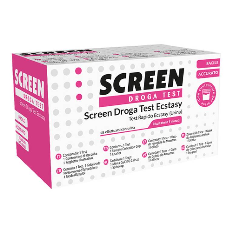 SCREEN DROGA TEST ECSTASY