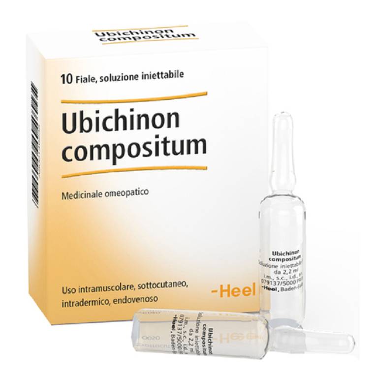 UBICHINON COMP 10F 2,2ML HEEL